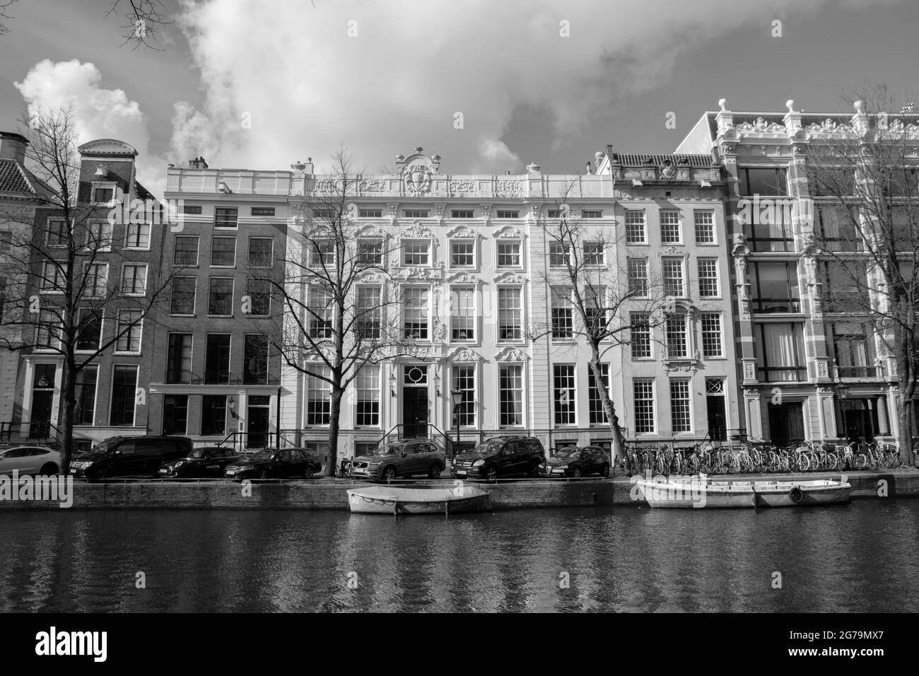 Keizergracht 452 Canal House At Amsterdam The Netherlands 4-3-2020 Stock Photo