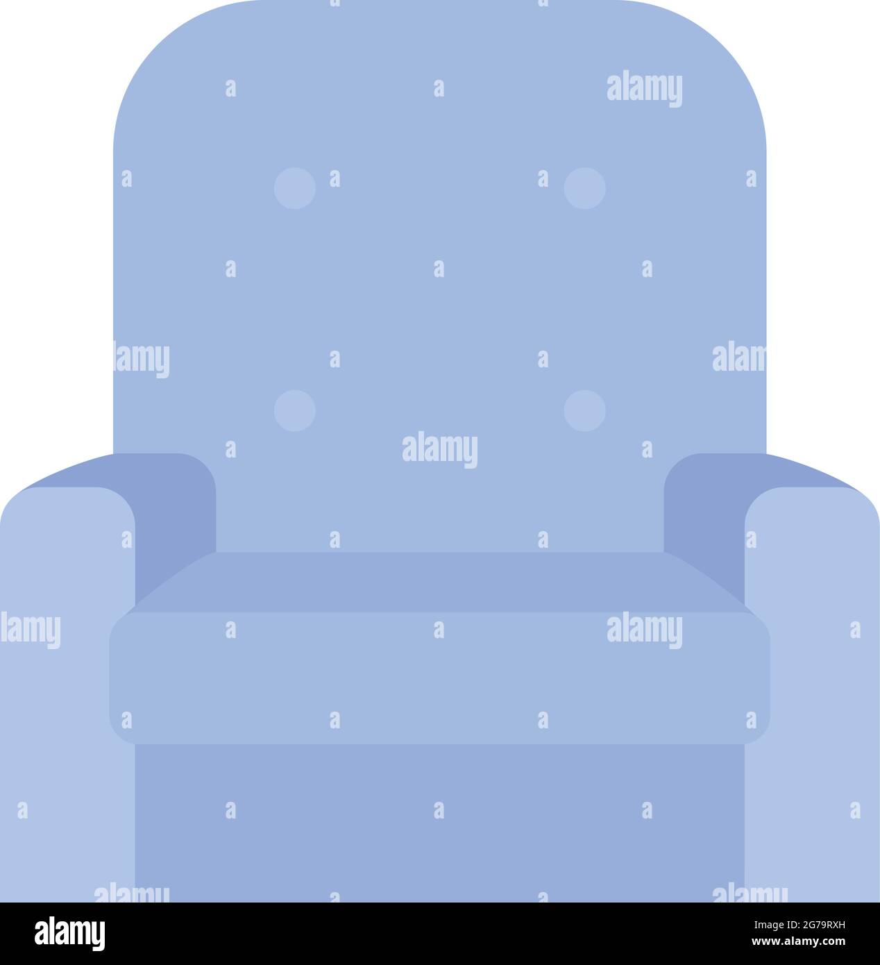 armchair icon on white background Stock Vector Image & Art - Alamy