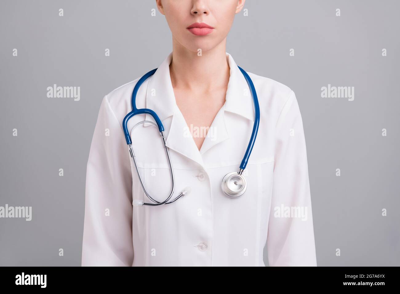Girl photo wearing doctor coat hi-res stock photography and images - Alamy