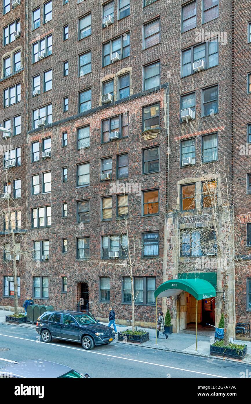 405 East 54th Street, The Sutton Collection, designed by George and Edward Blum, built 1930. Stock Photo