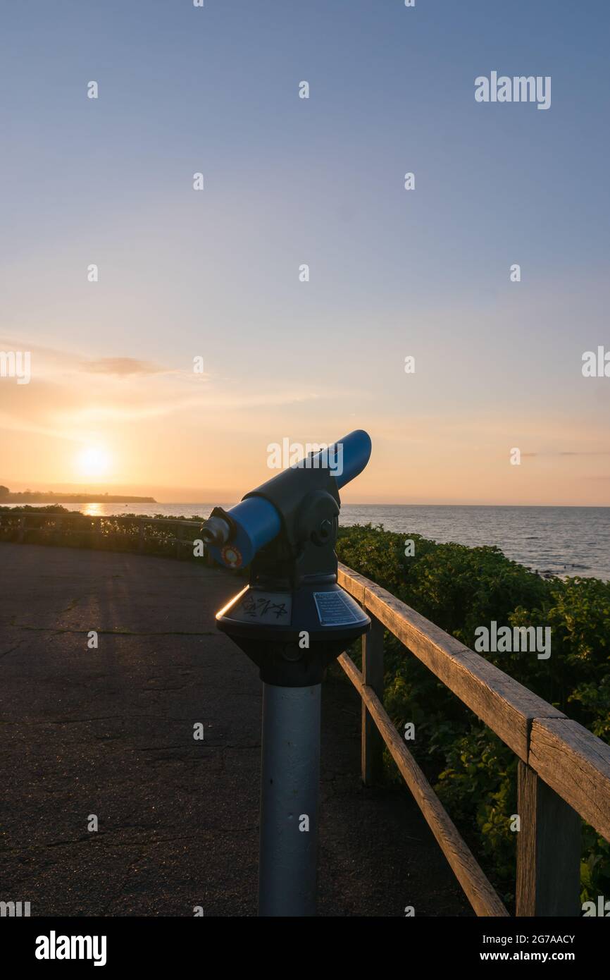Warm sunset at the viewing platform of bulk hi-res stock photography ...