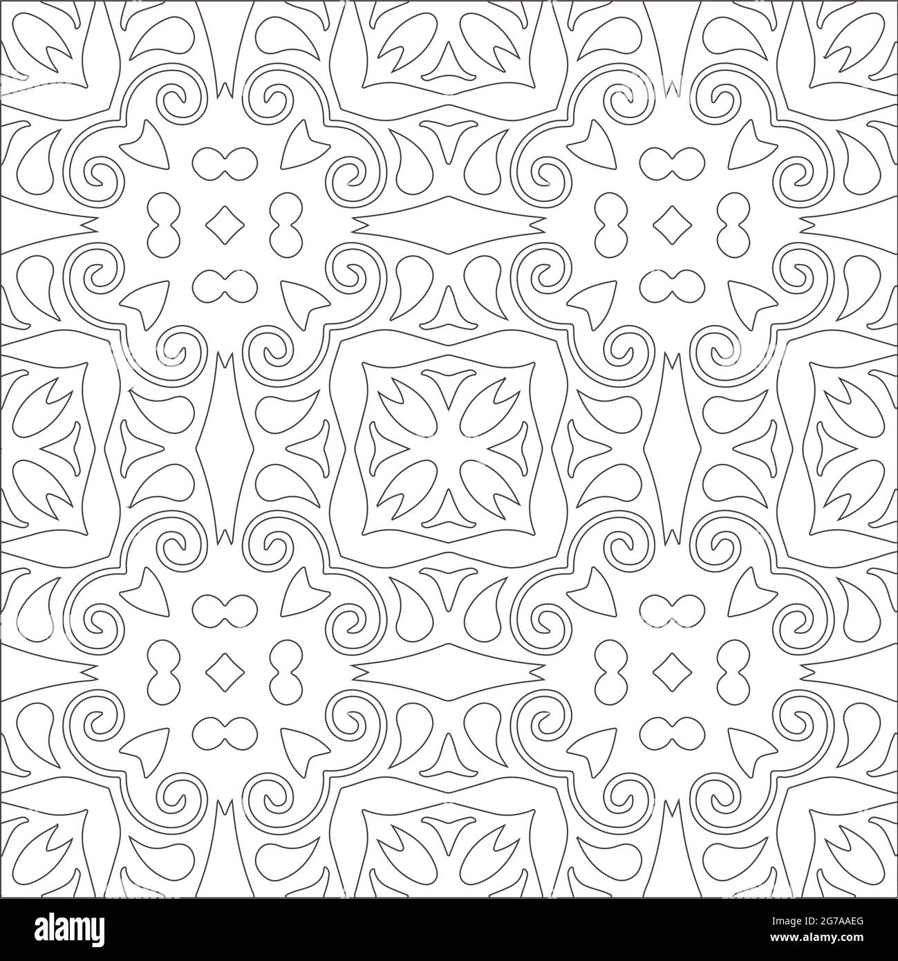 Vector geometric pattern. Repeating elements stylish background ...