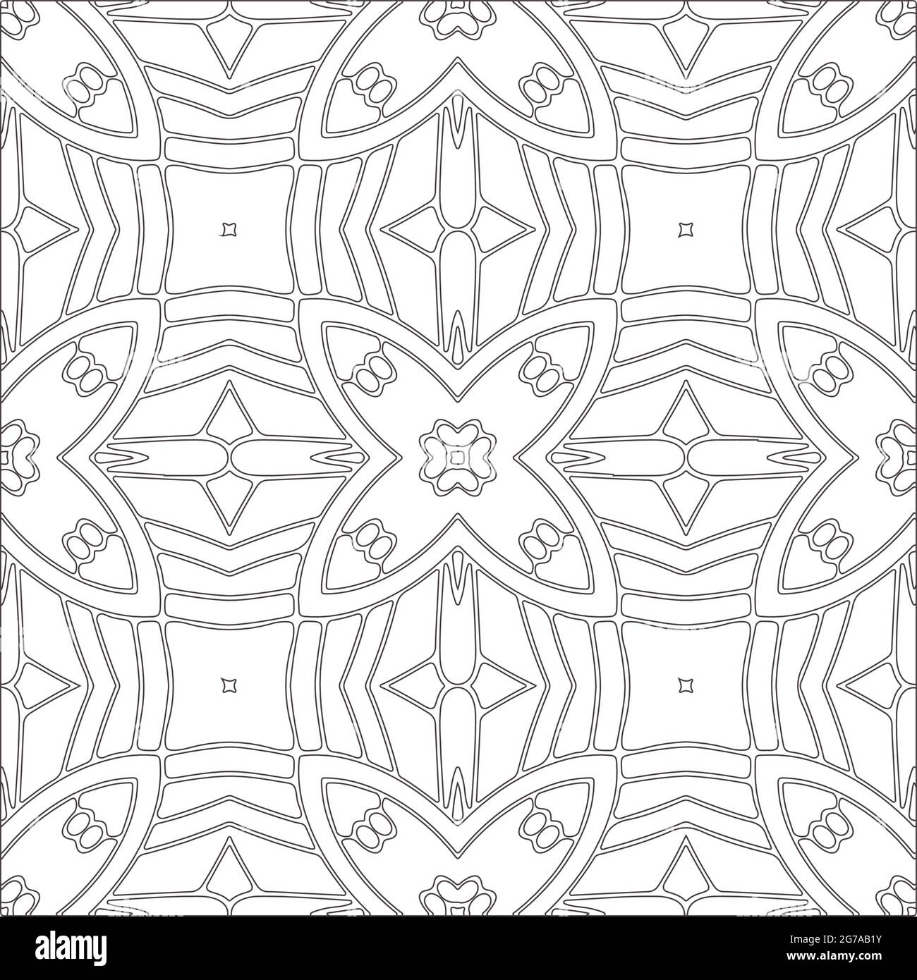 Vector geometric pattern. Repeating elements stylish background ...