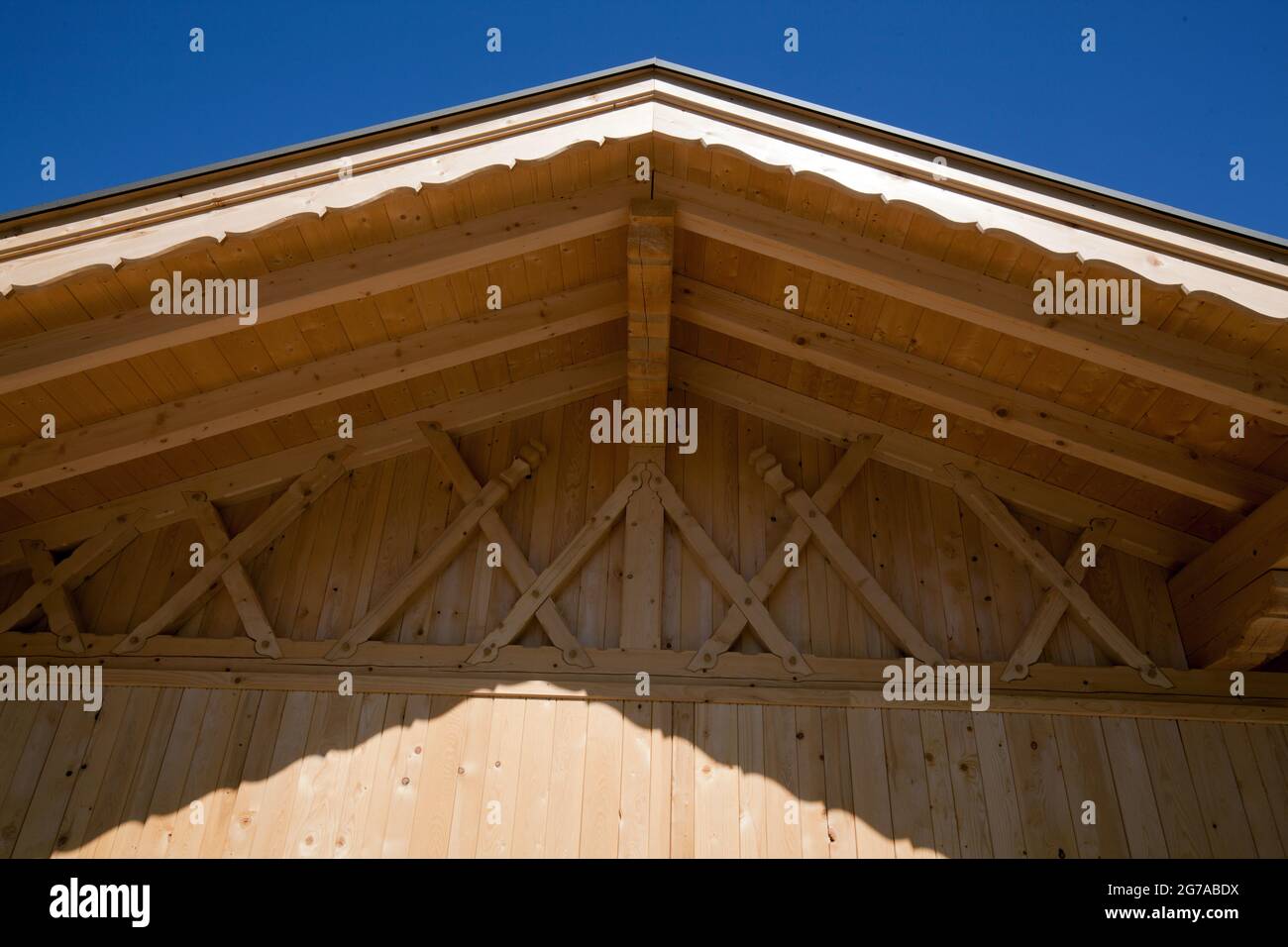The price of wood has risen many times over, especially in the construction industry Stock Photo
