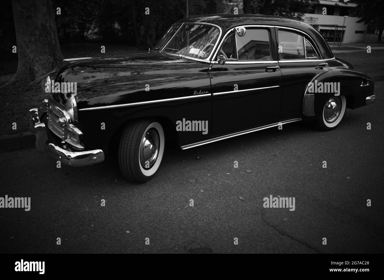 1950 Chevrolet Styleline Deluxe 4 door, oldtimer, vintage car, Stuttgart, Baden-Wuerttemberg, Germany Stock Photo