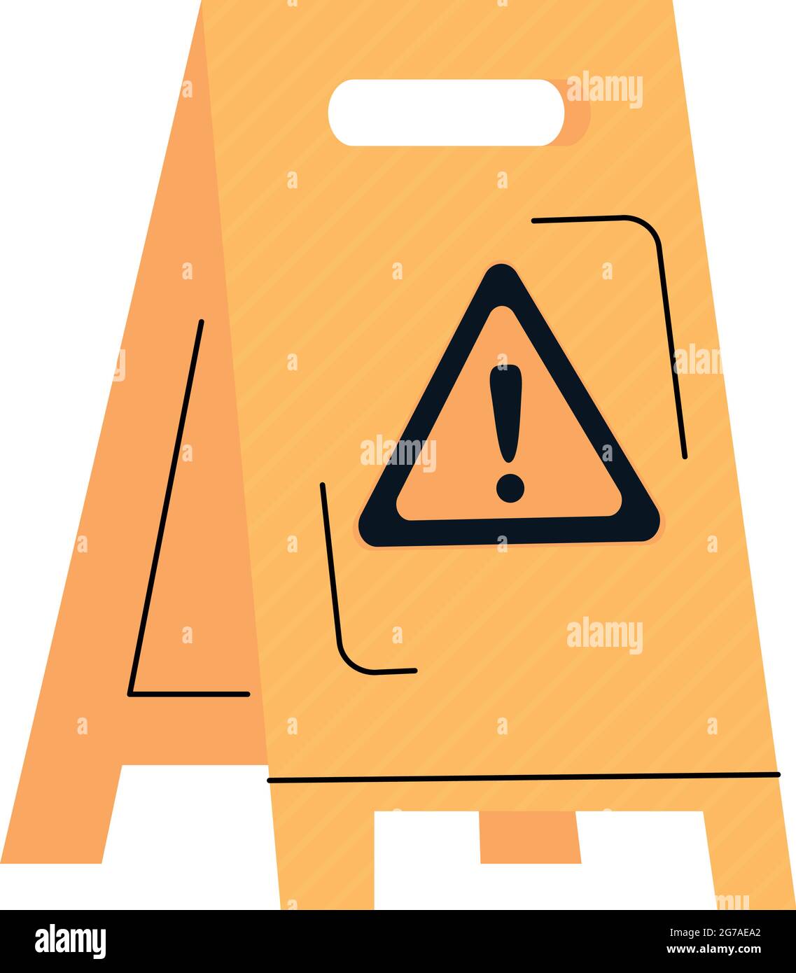 Caution Wet Floor Safety Sign Stock Vector Image & Art Alamy