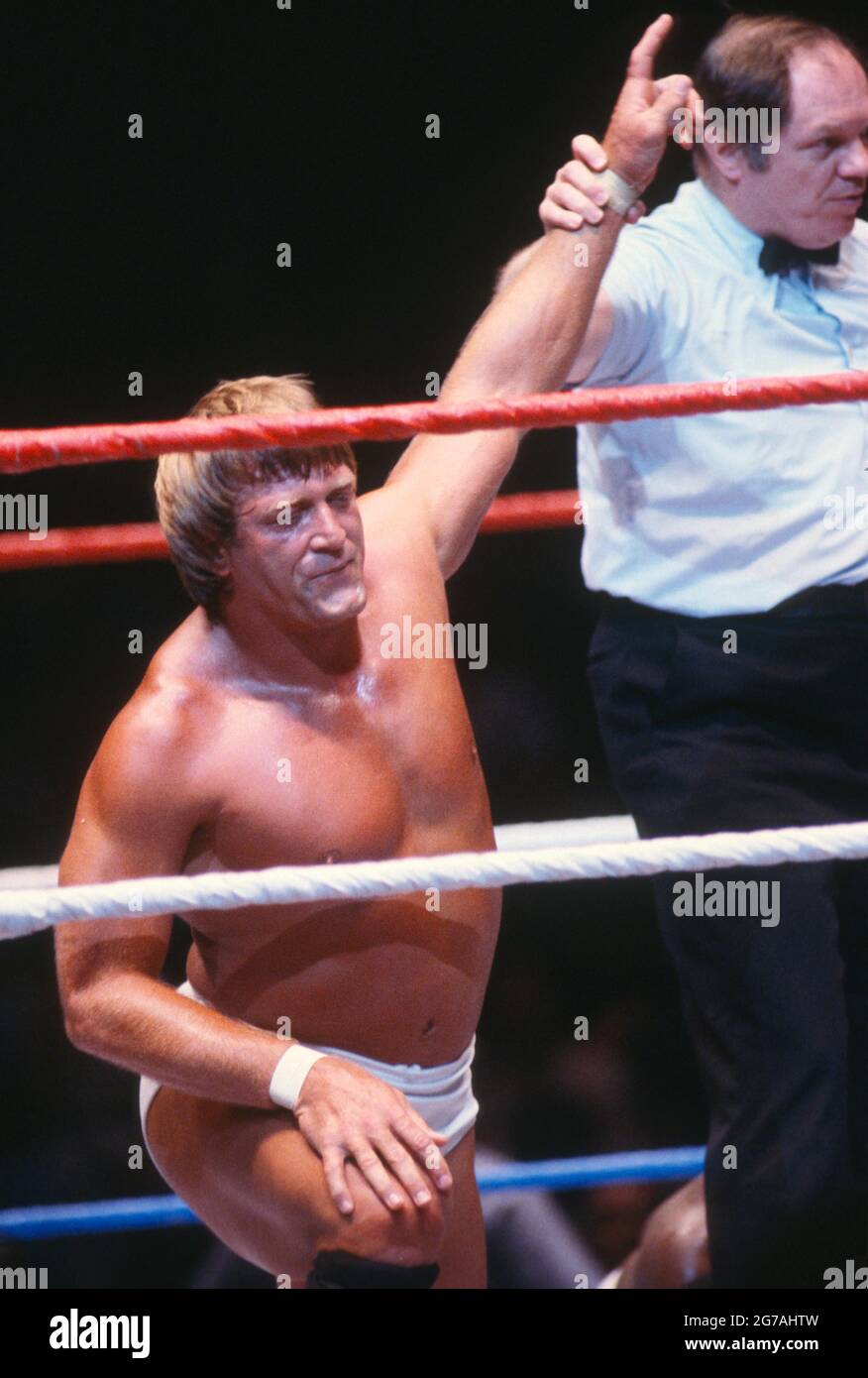 FILE PHOTO Paul Orndorff Has Passed Away. Paul Orndorff 1987 Photo