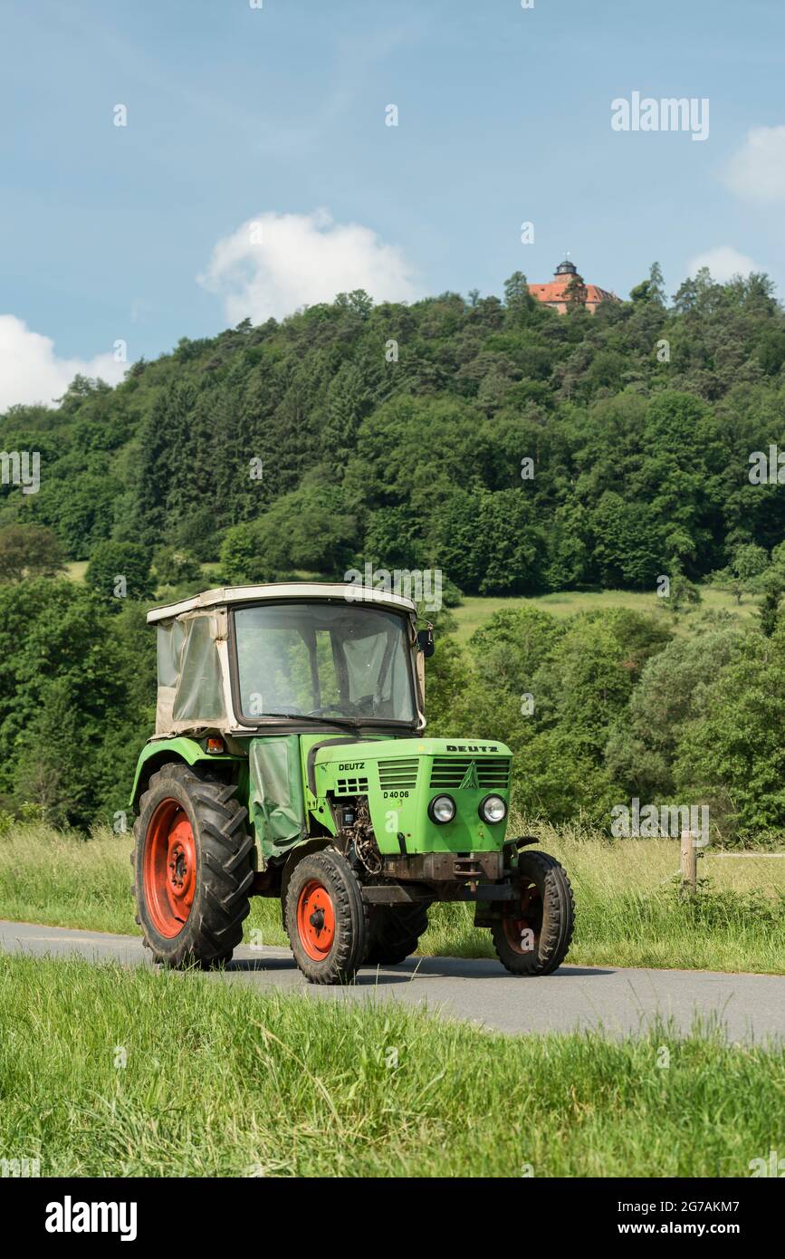 Classic deutz tractor hi-res stock photography and images - Alamy