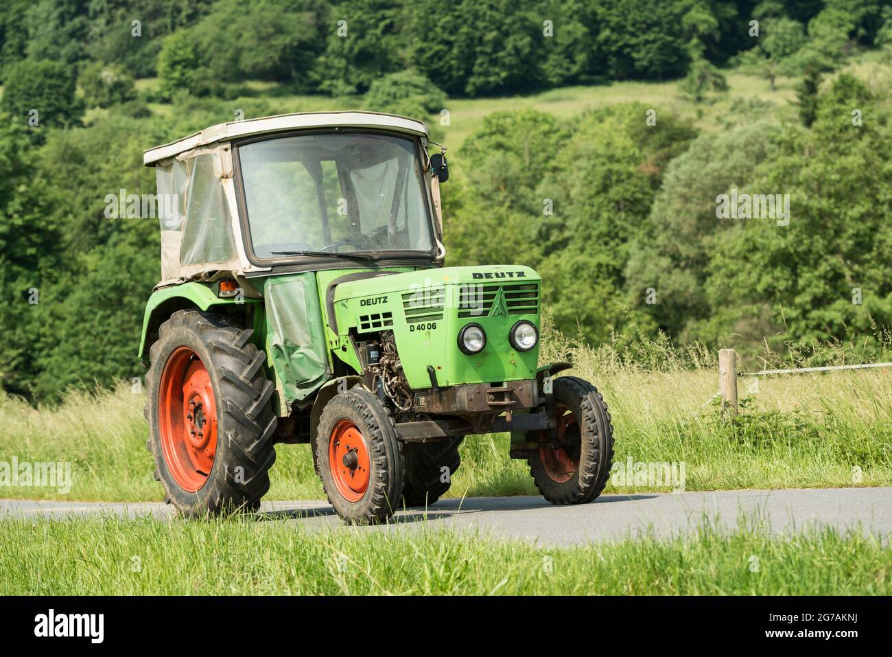 Breuberg, Hesse, Germany, Deutz tractor type D 4006, model series