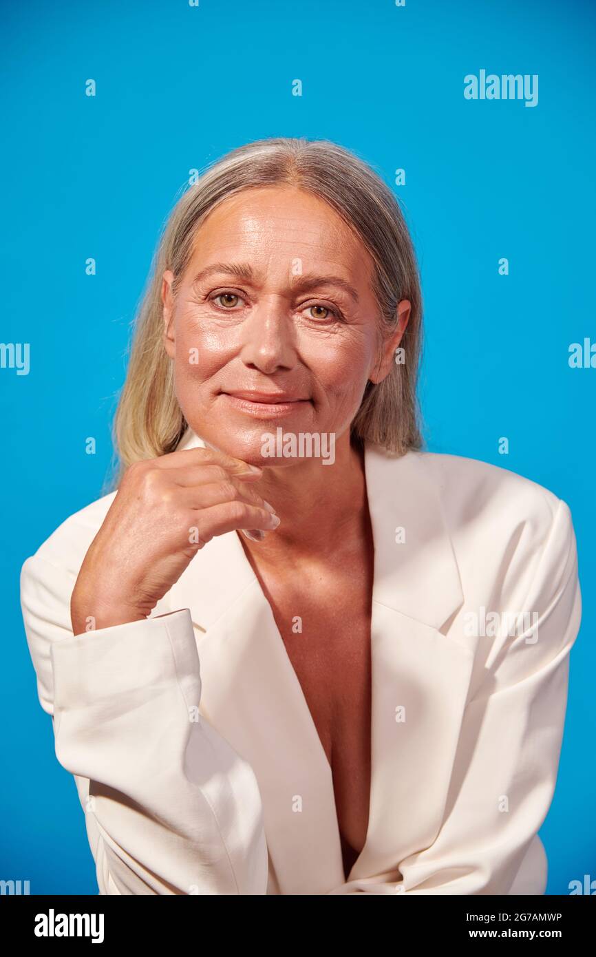 Best ager model Stock Photo - Alamy