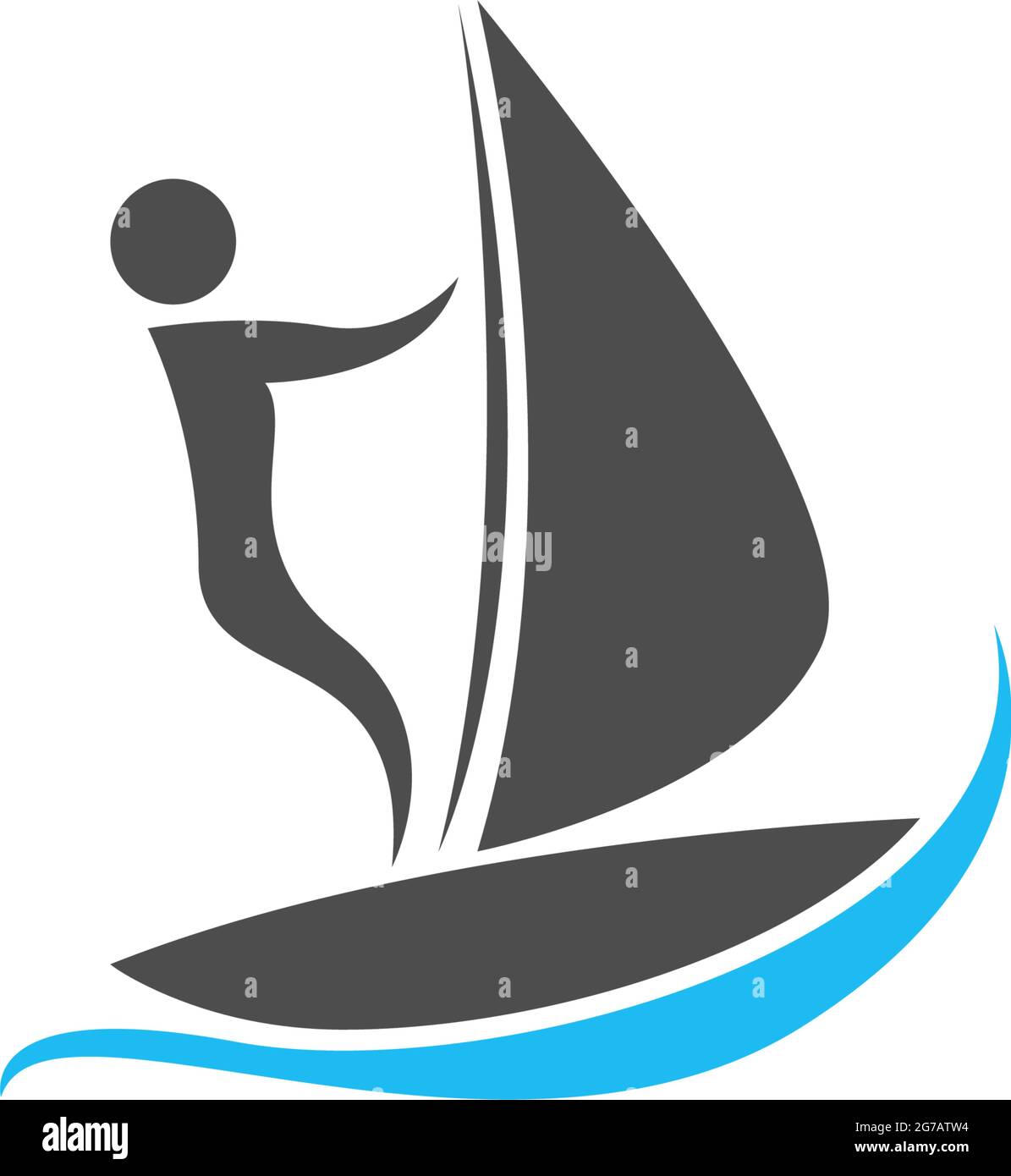 Water sport icon logo design vector template illustration Stock Vector ...