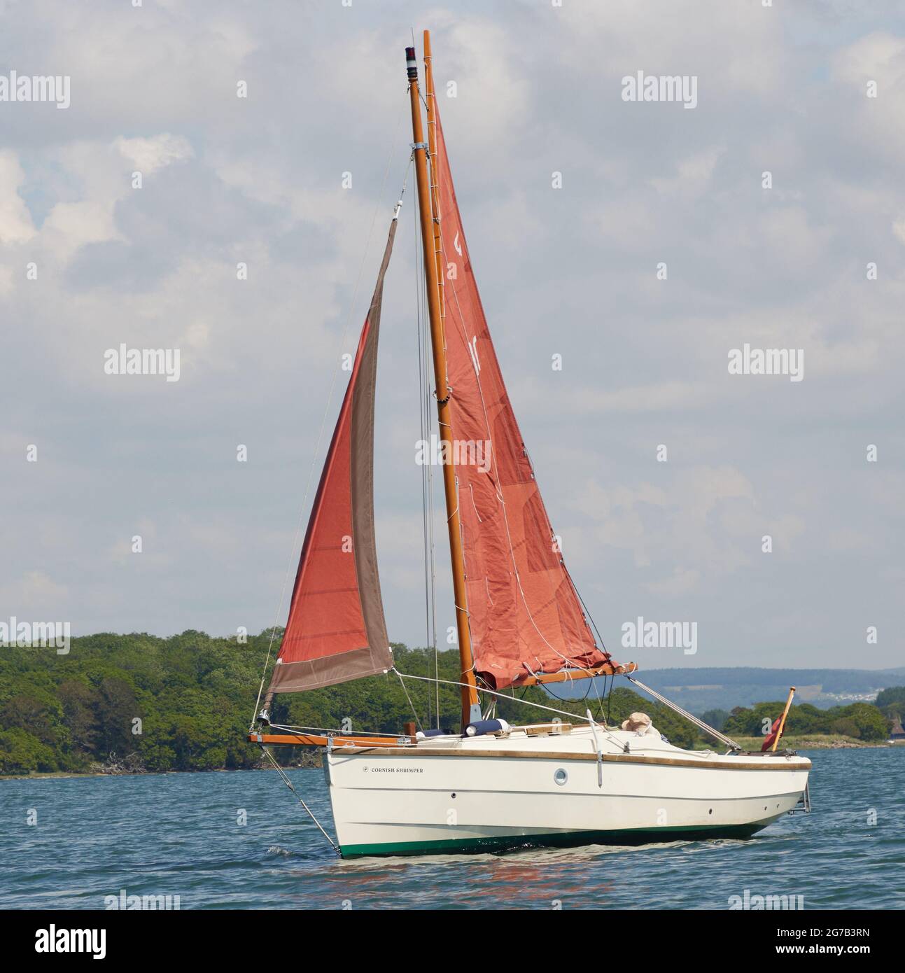 Boats seen in Chichester harbour Stock Photo Alamy