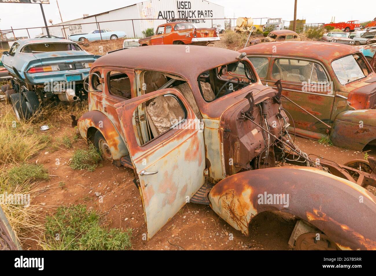 1950s Junkyard High Resolution Stock Photography and Images Alamy