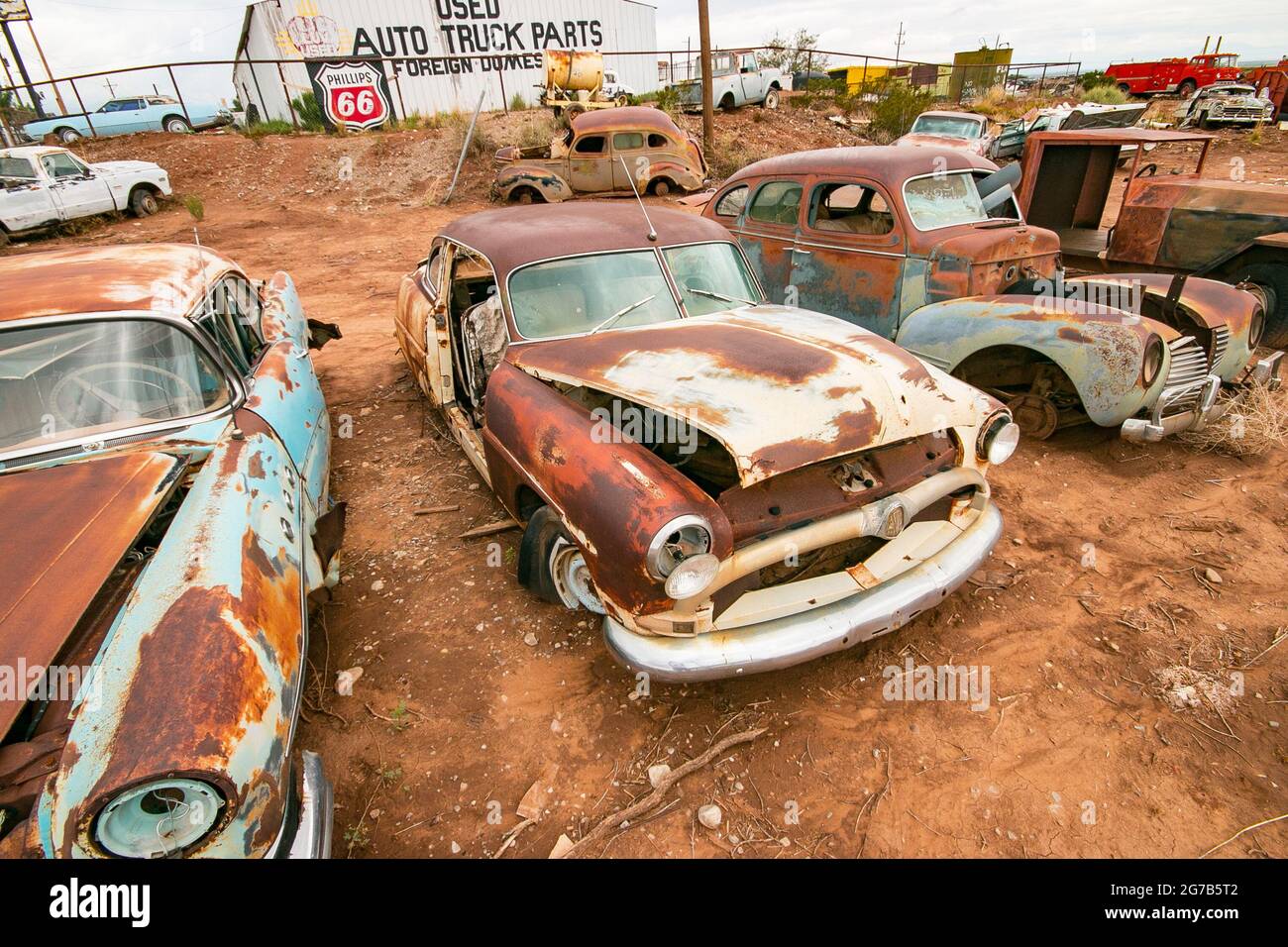 1950s Junkyard High Resolution Stock Photography and Images Alamy