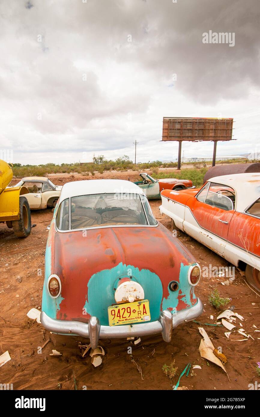 1950s Junkyard High Resolution Stock Photography and Images Alamy