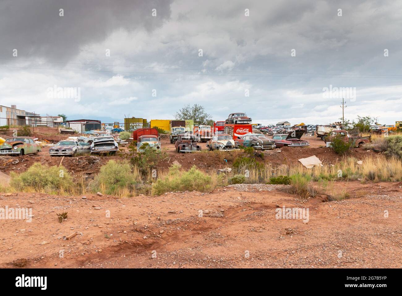 1950s Junkyard High Resolution Stock Photography and Images Alamy