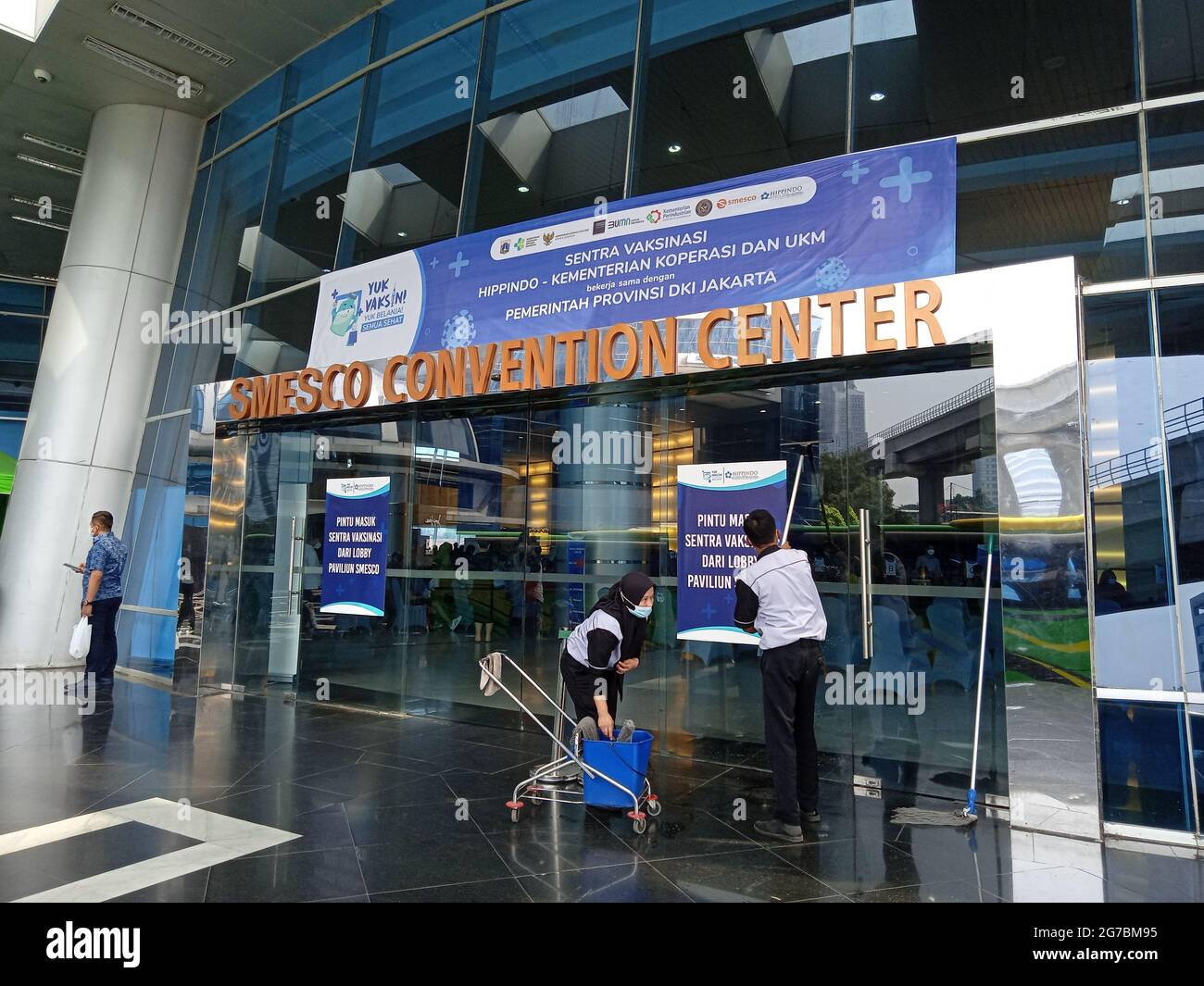 Editorial Photo, Indonesia, South Jakarta, Smesco Building, 08 Juli