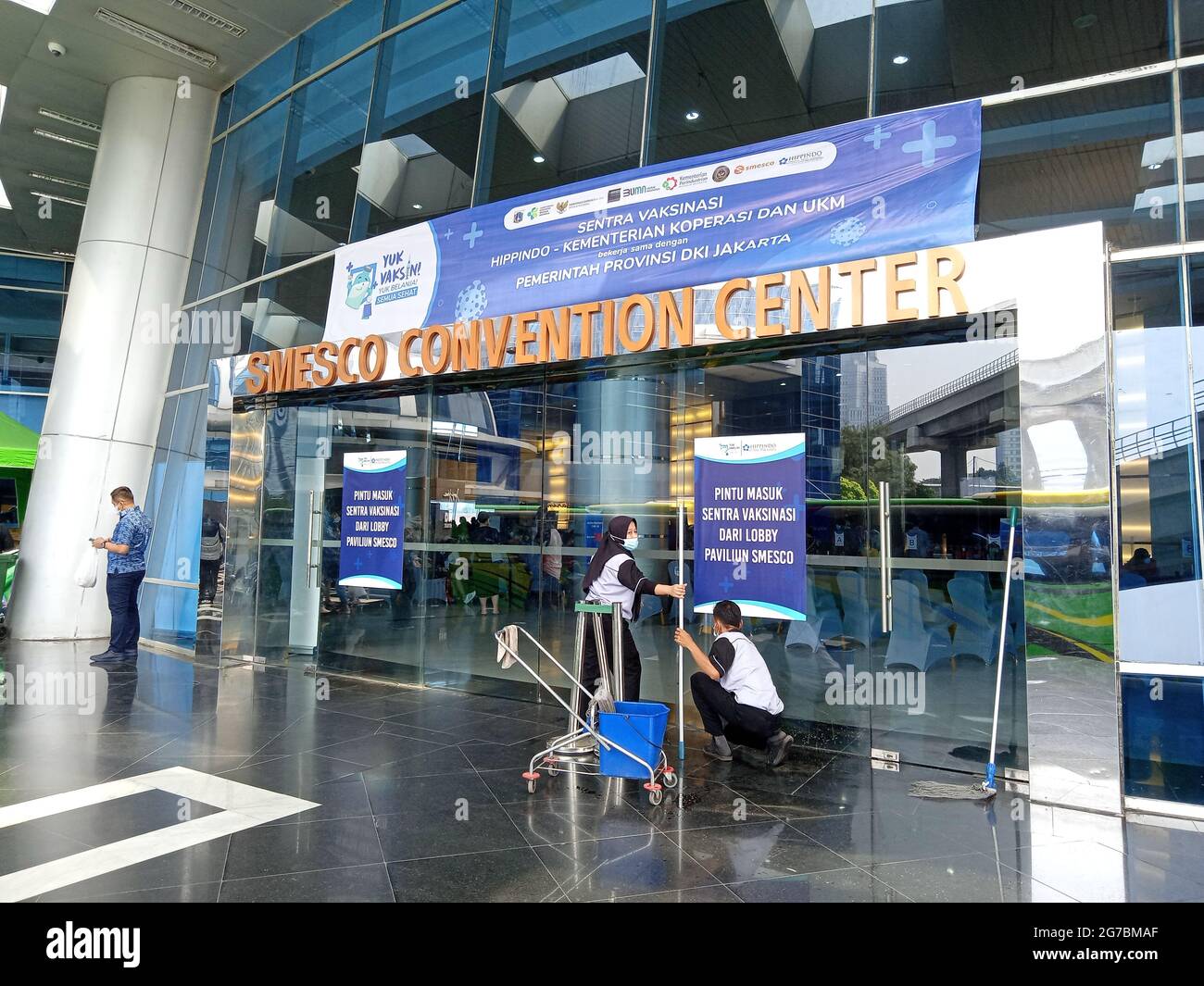 Editorial Photo, Indonesia, South Jakarta, Smesco Building, 08 Juli