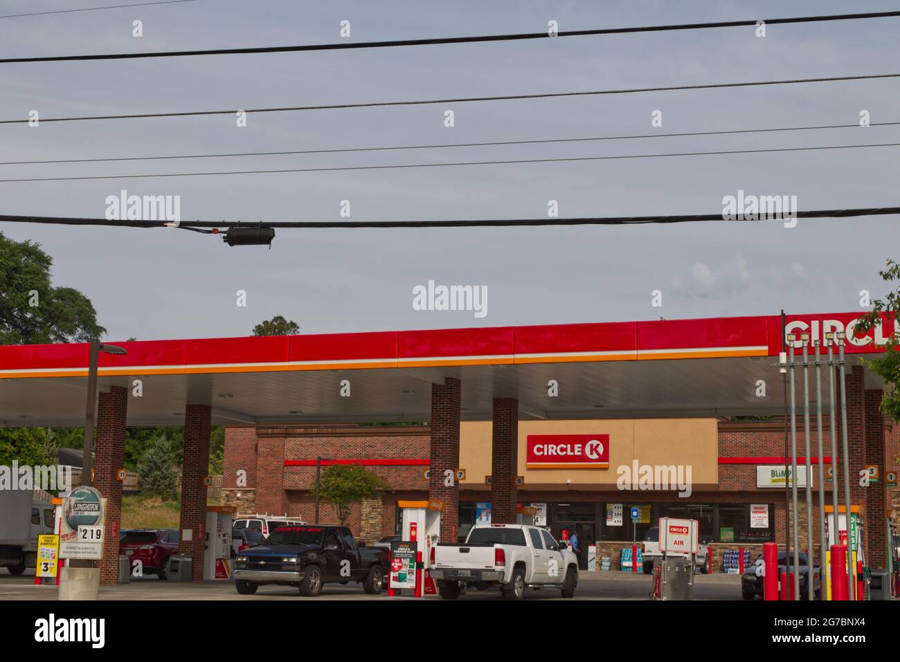 Augusta, Ga USA 04 29 21 Circle K gas station and convenience store