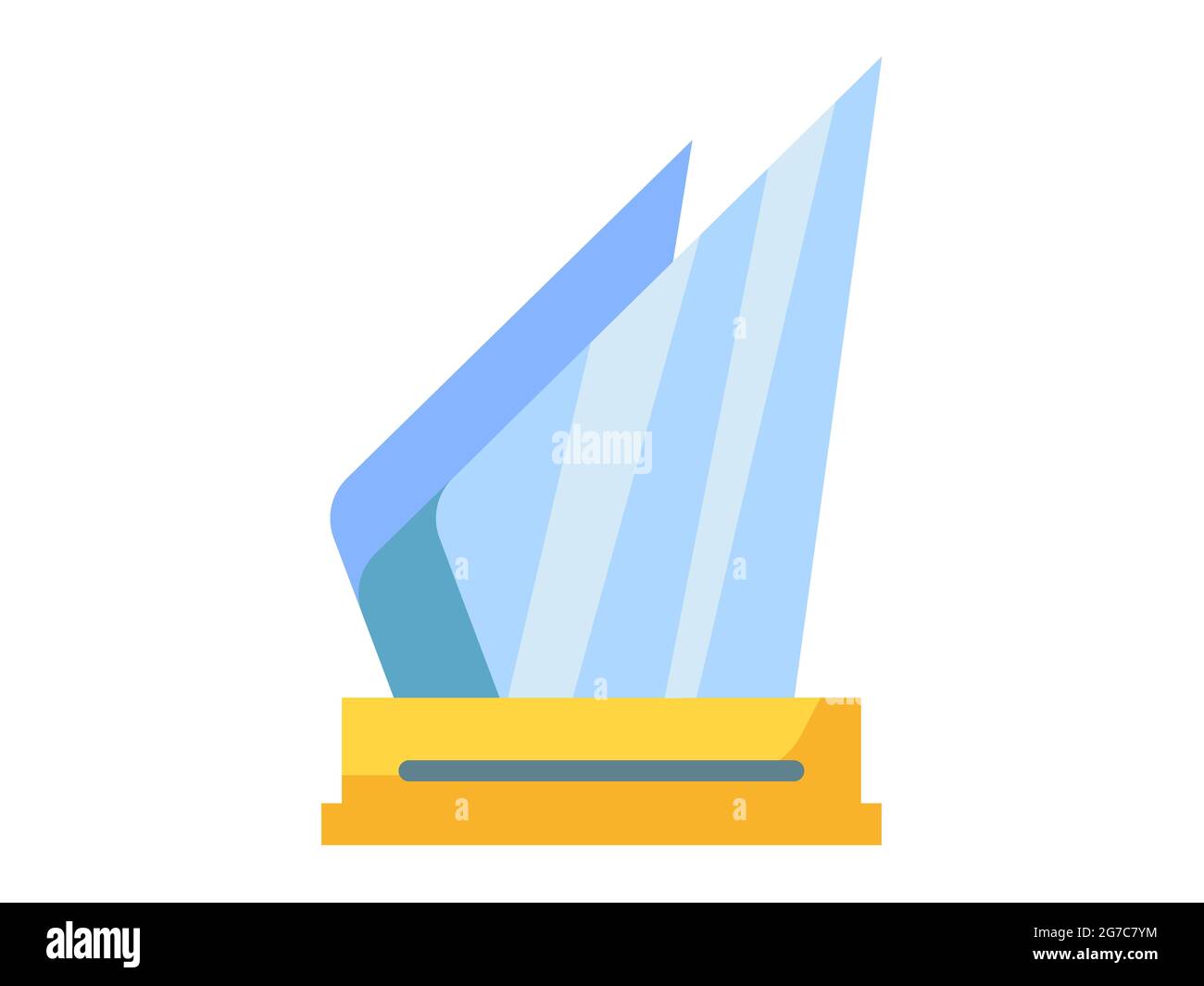 award honor single isolated icon with flat style vector illustration ...