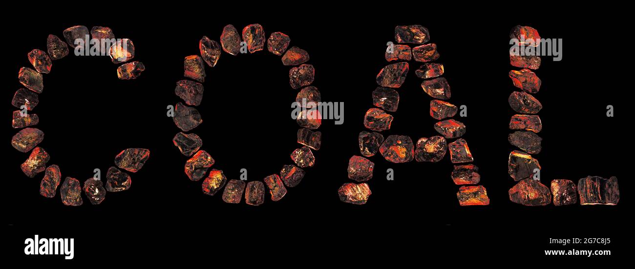 Coal letters hires stock photography and images Alamy