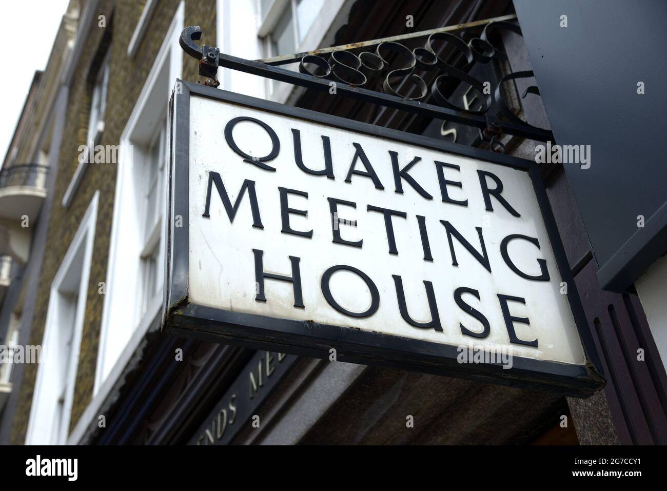 London, England, UK. Quaker Meeting House in St Martin's Lane, Covent Garden Stock Photo