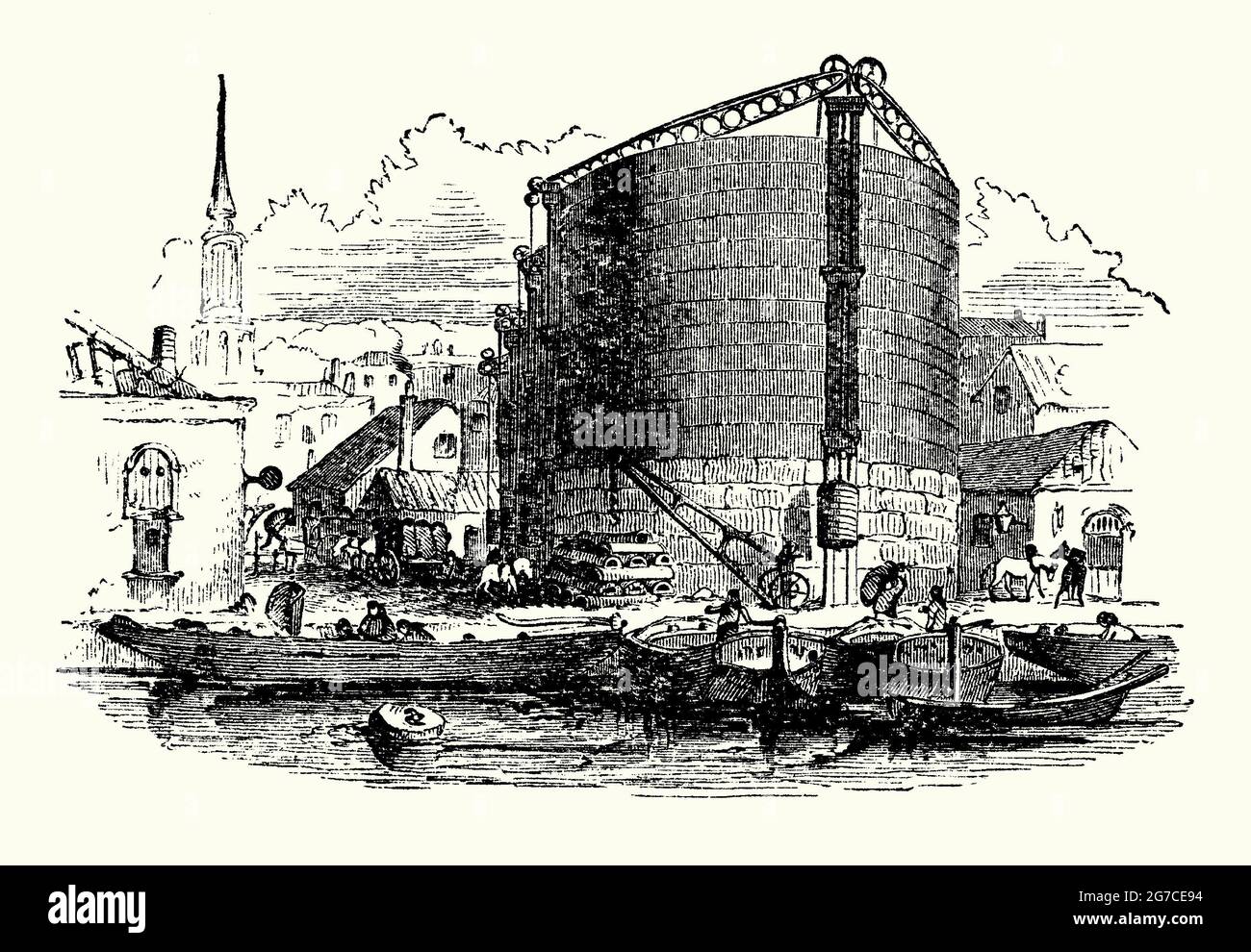 Old victorian gasworks hires stock photography and images Alamy