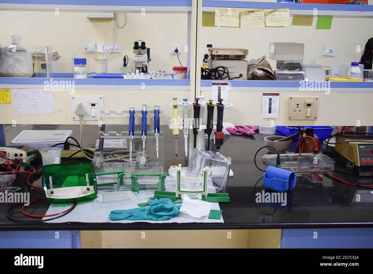 Laboratory Equipment in Science Research Lab #17 Photograph by