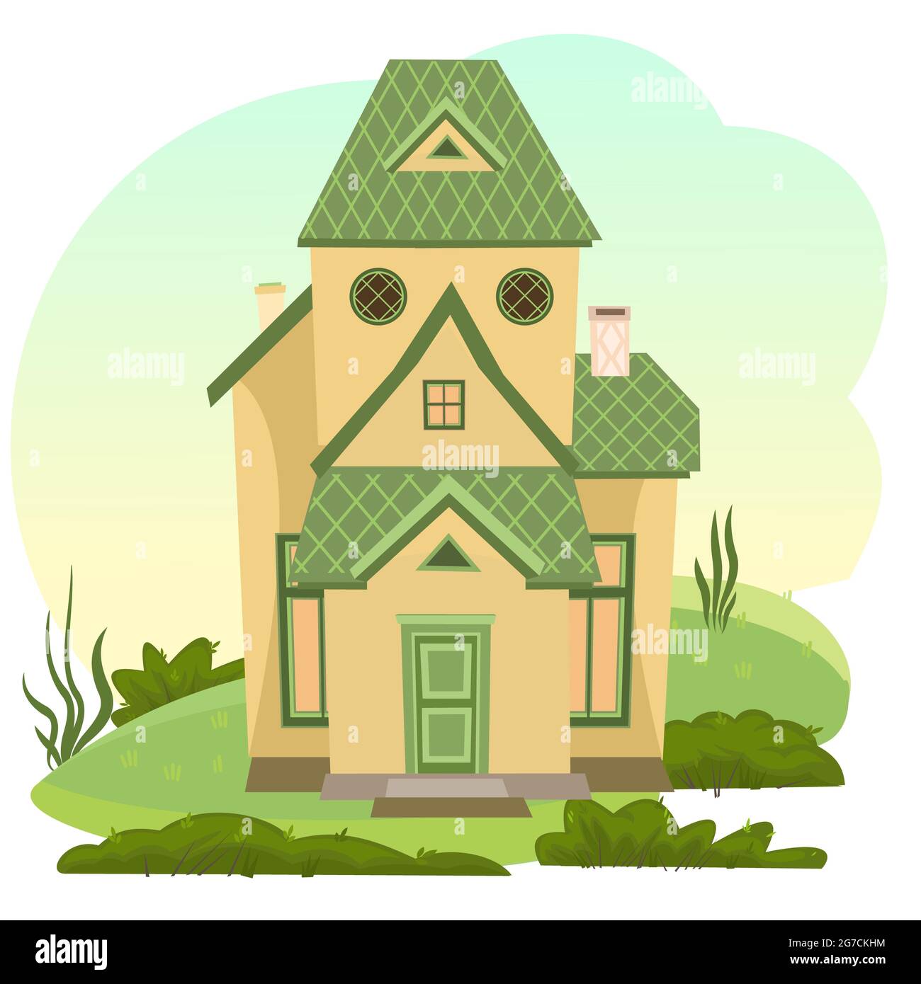 cartoonist clipart house