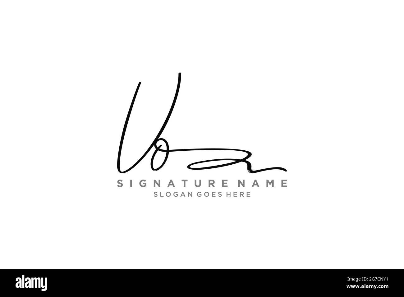 VO Letter Signature Logo Template elegant design logo Sign Symbol ...