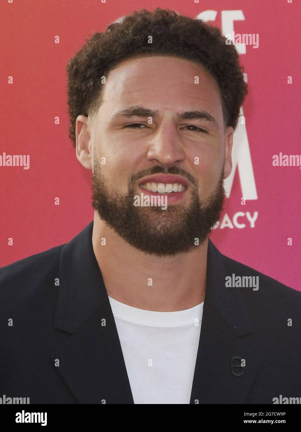 Klay Thompson arrives at the SPACE JAM A NEW LEGACY World Premiere