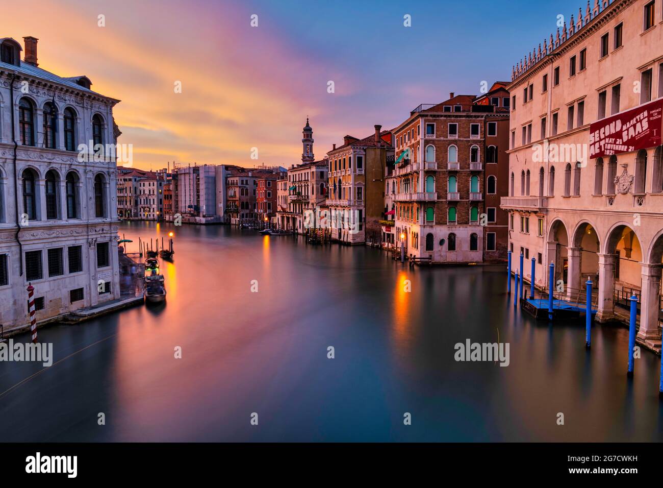 Grand canal high church san hi-res stock photography and images - Alamy