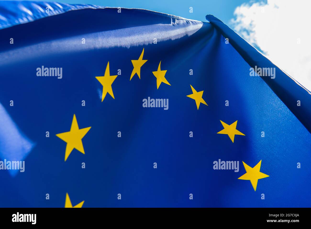 Close up view european union hi-res stock photography and images - Alamy