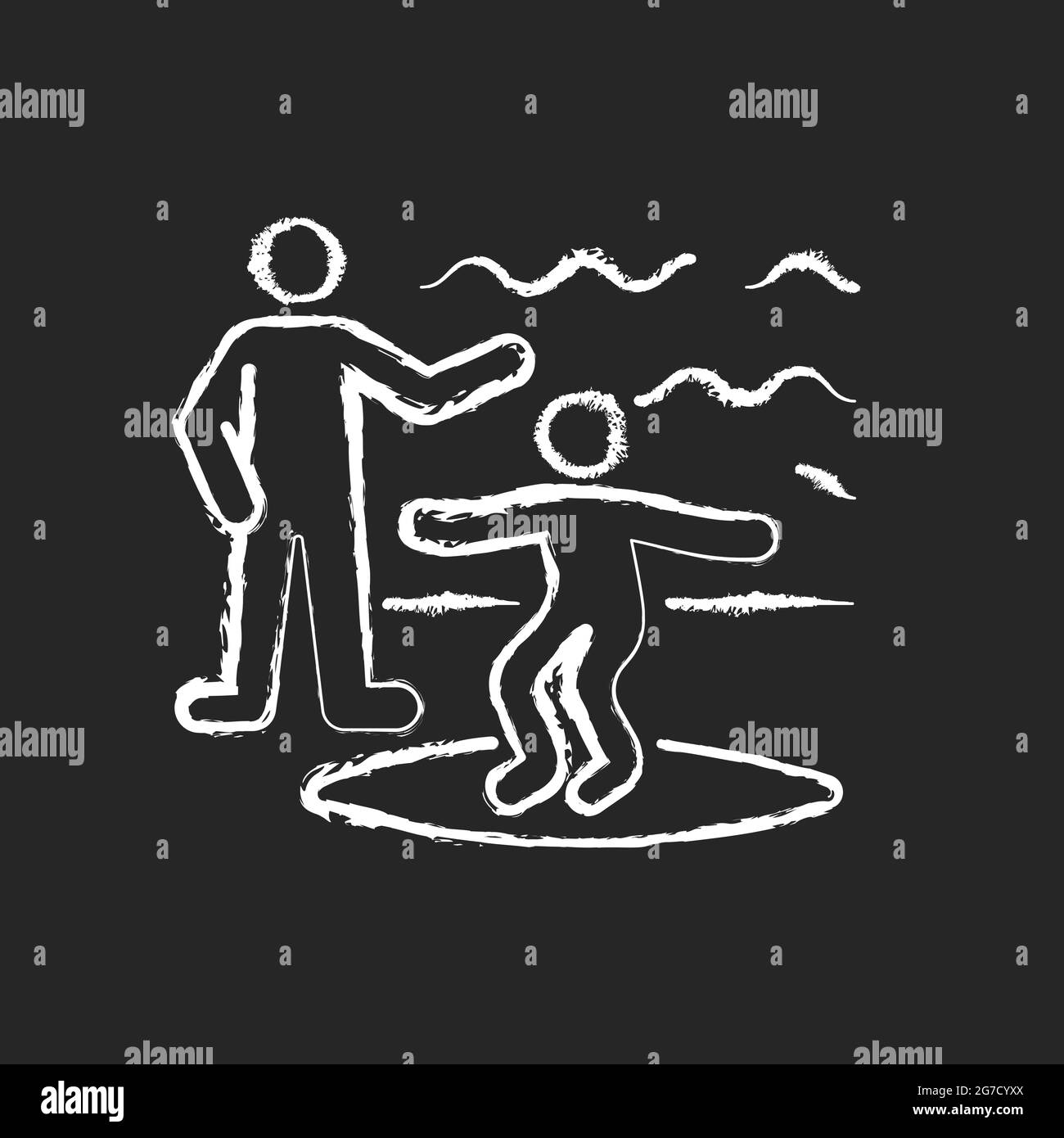 Chalkboard lessons Stock Vector Images - Alamy