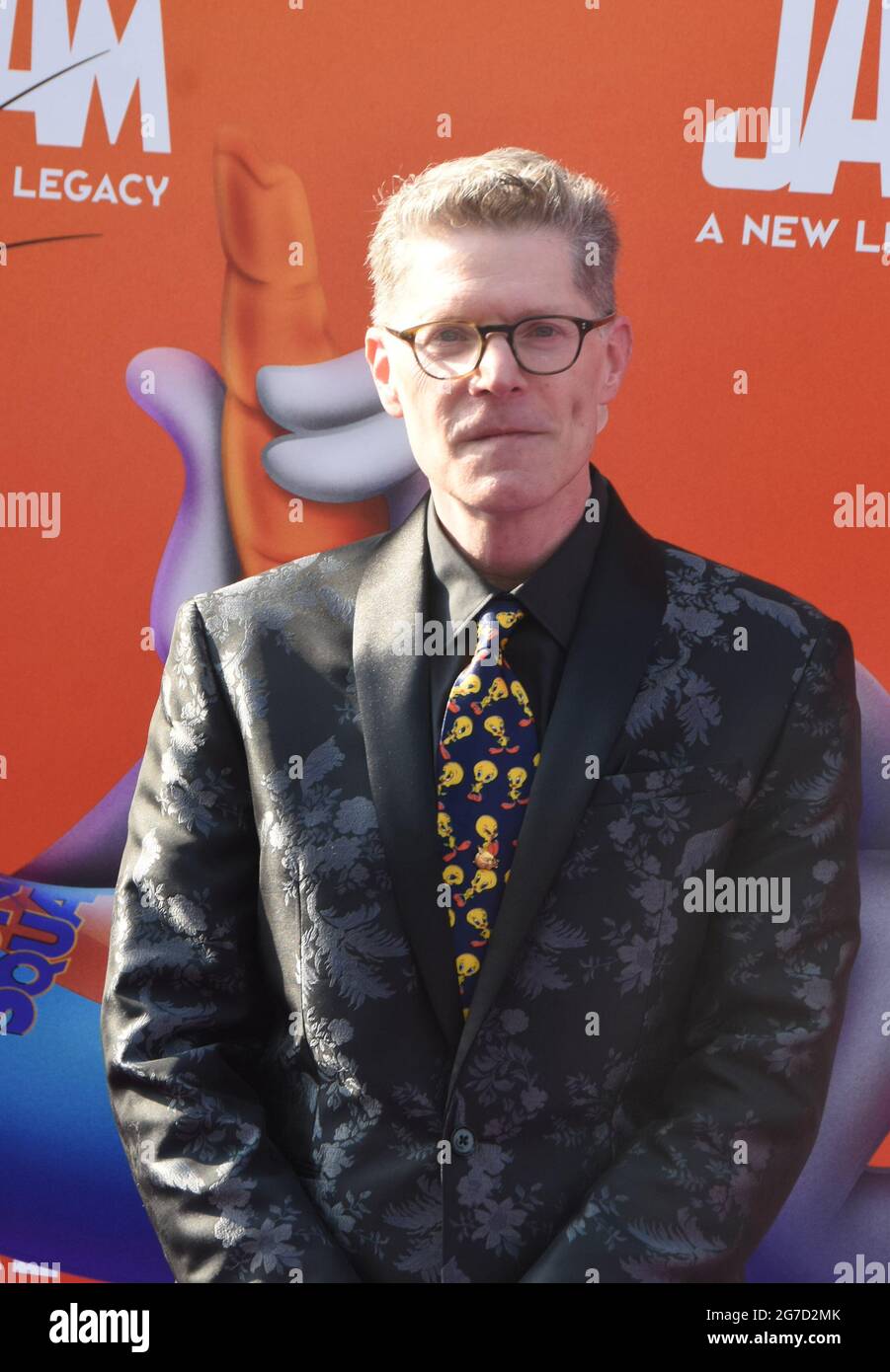 Los Angeles, California, USA 12th July 2021 Actor Bob Bergen attends the  World Premiere of Warner Bros. Pictures 'Space Jam: A New Legacy' at Regal  L.A. LIVE at 800 W. Olympic Blvd