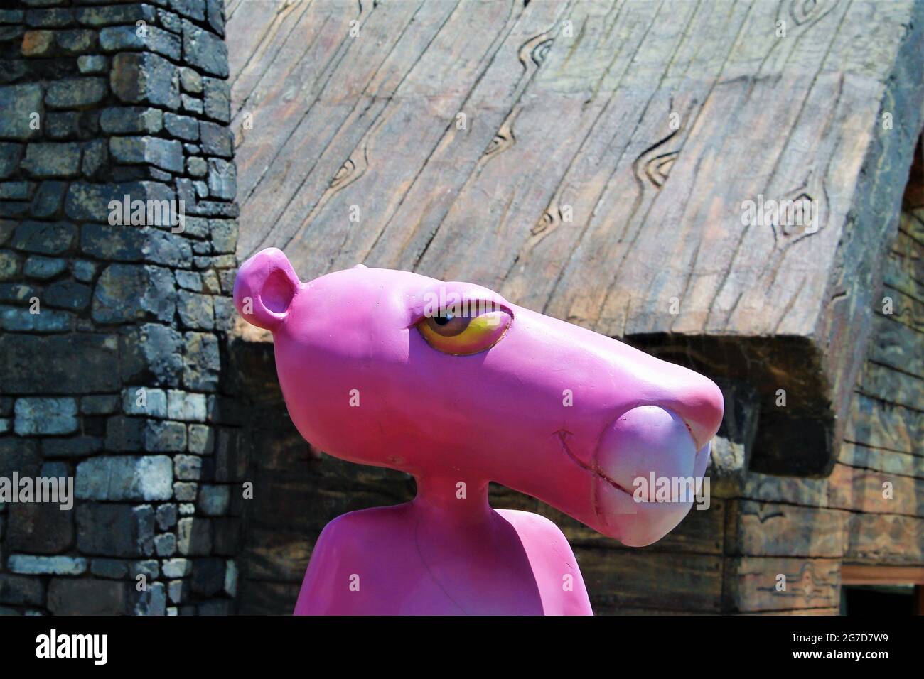 The Pink Panther Stock Photo