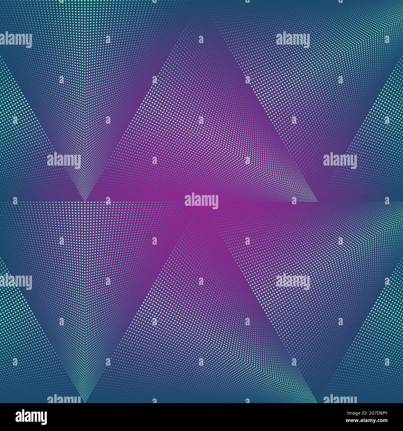 Abstract modern techno background blue gradient with dot texture for
