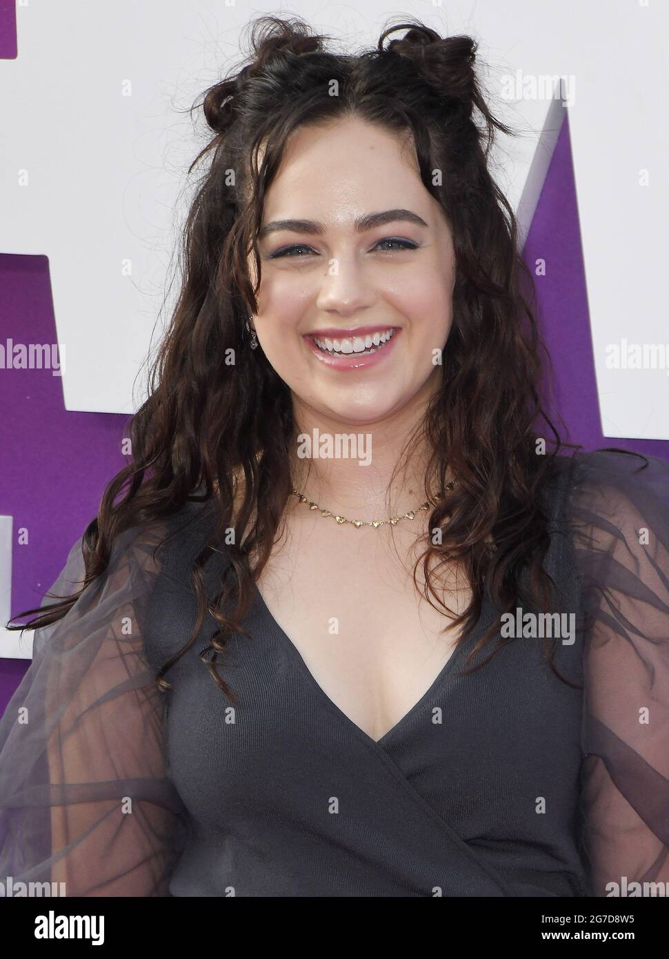 Mary Mouser arrives at the SPACE JAM A NEW LEGACY World Premiere held