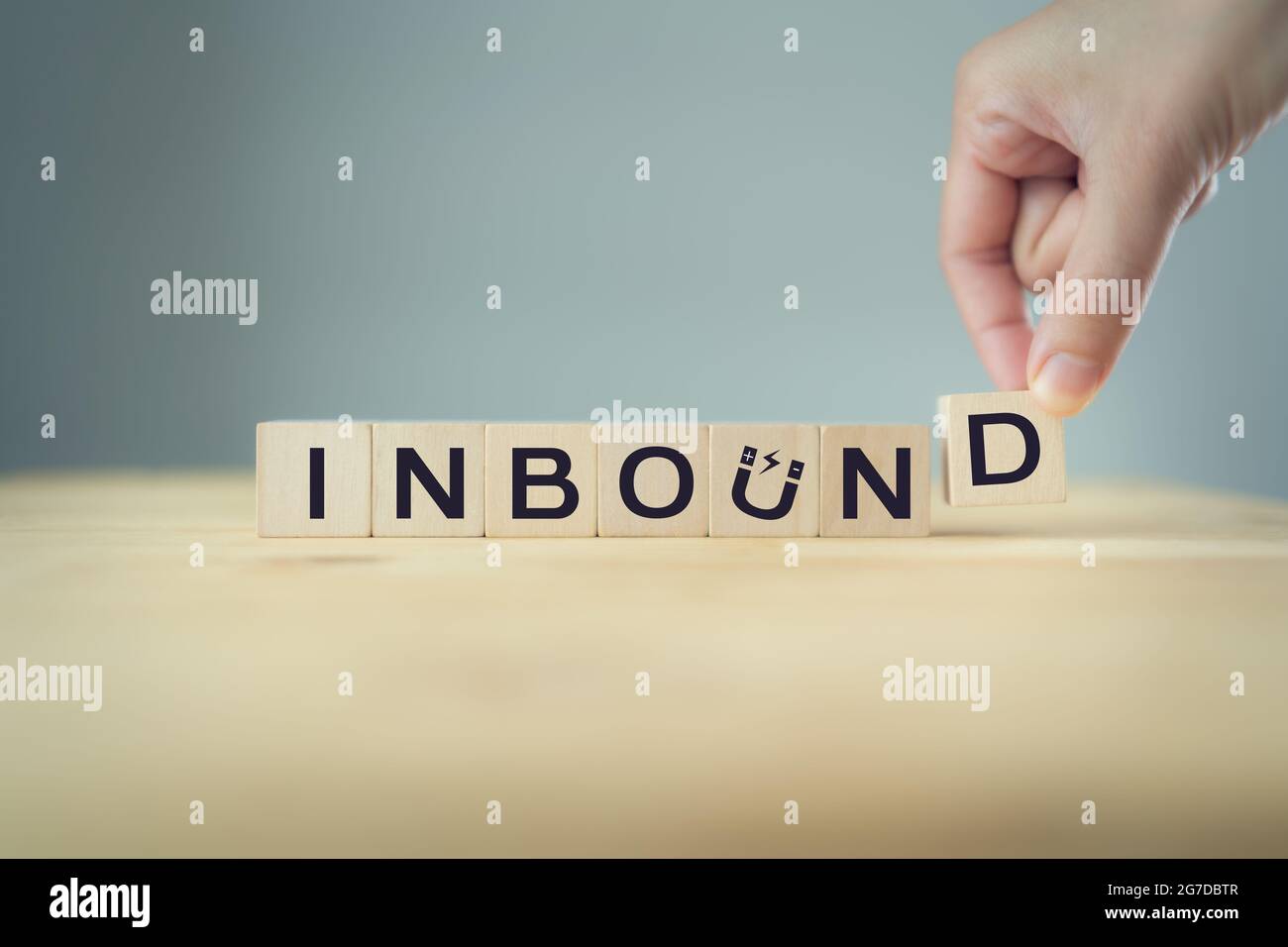 Inbound marketing strategy advertisement commercial branding concept ...