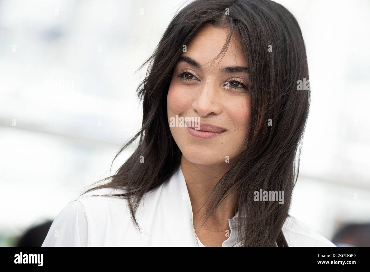 Camelia Jordana attends the Talents Adami photocall during the 74th