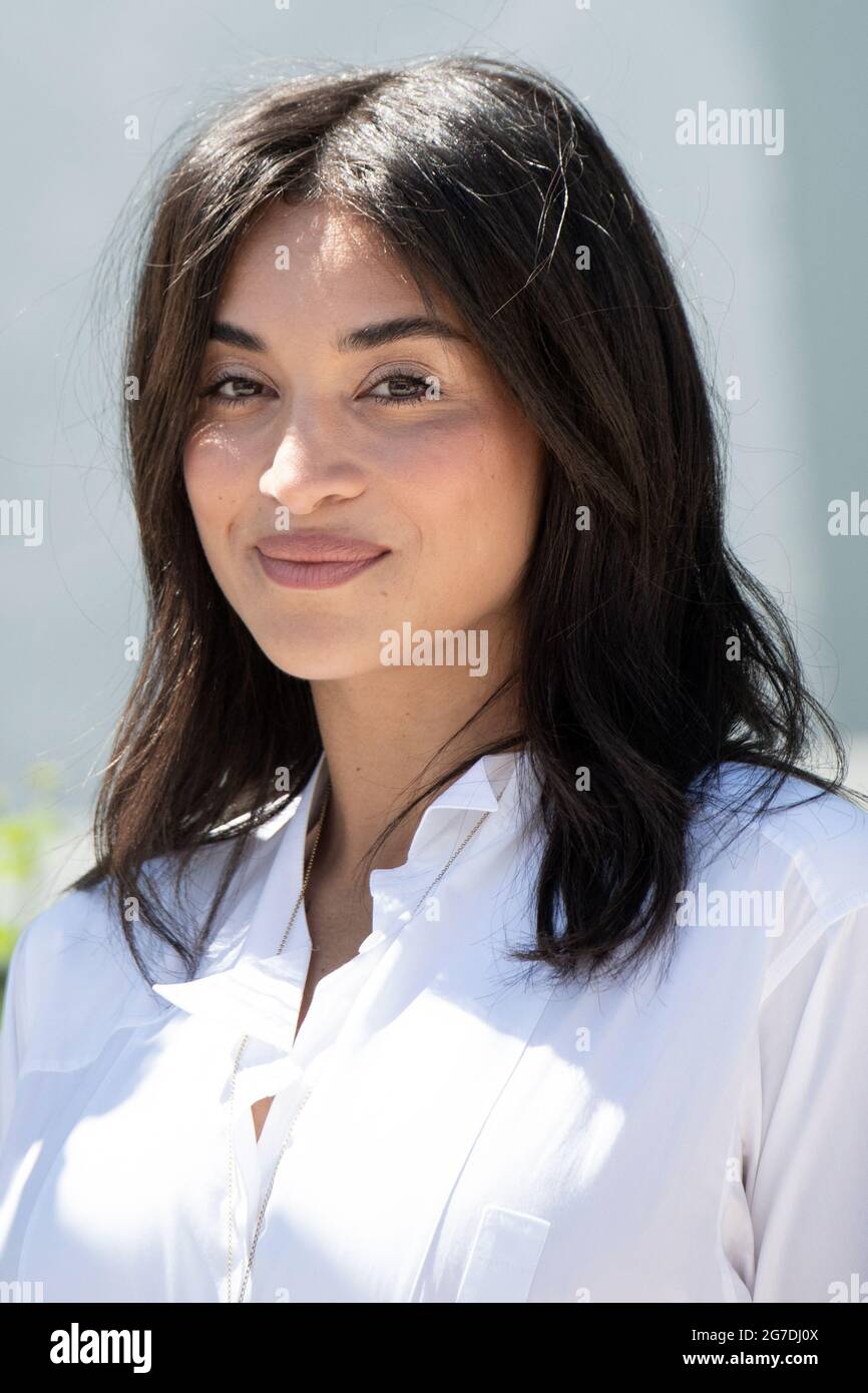 Camelia Jordana attends the Talents Adami photocall during the 74th