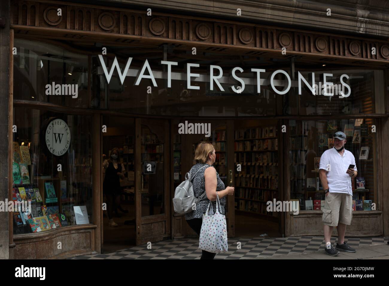 Exterior of Waterstones book store, Cambridge, UK Stock Photo Alamy