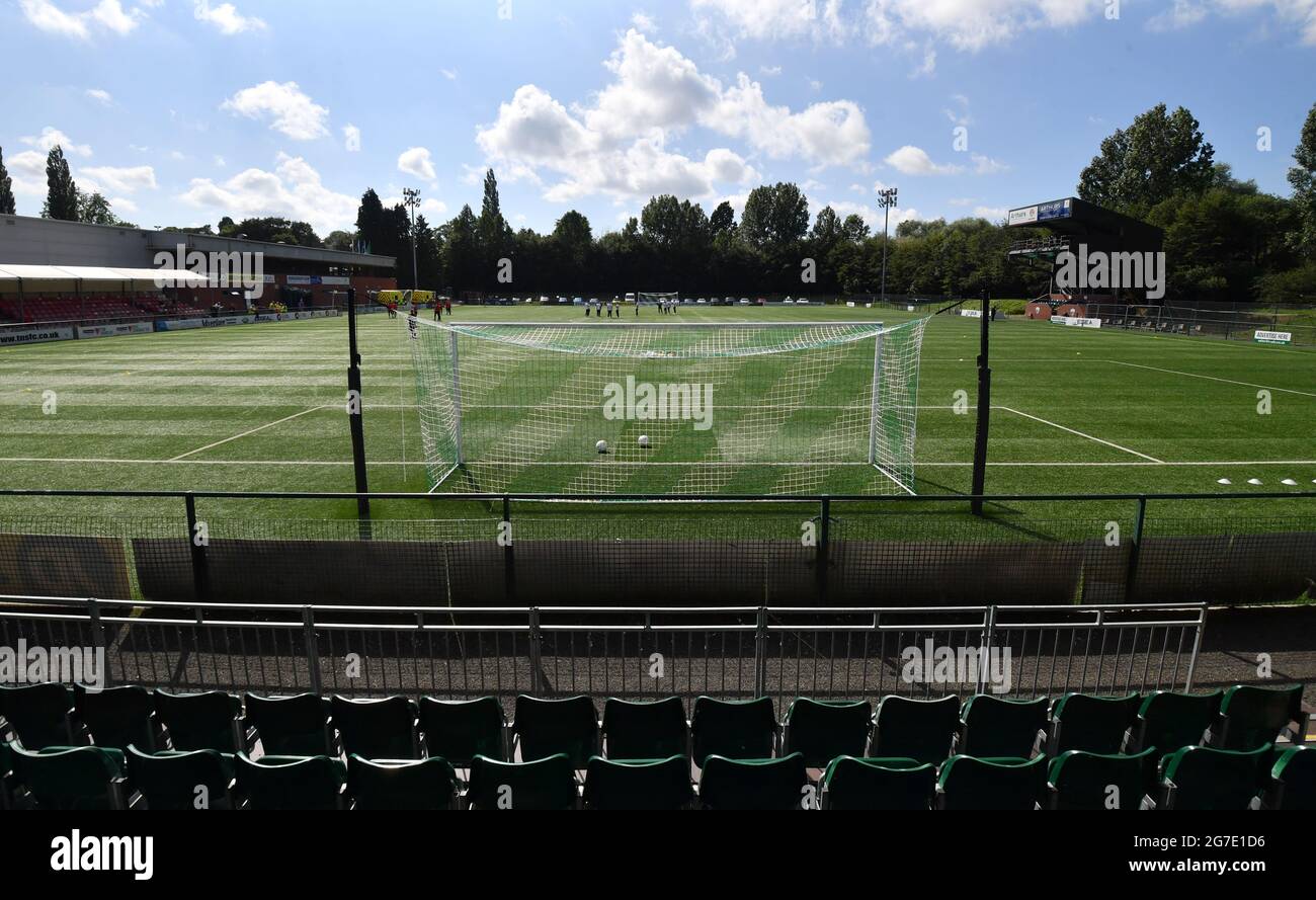 A general view of Park Hall Stadium in Oswestry, Shropshire. Picture