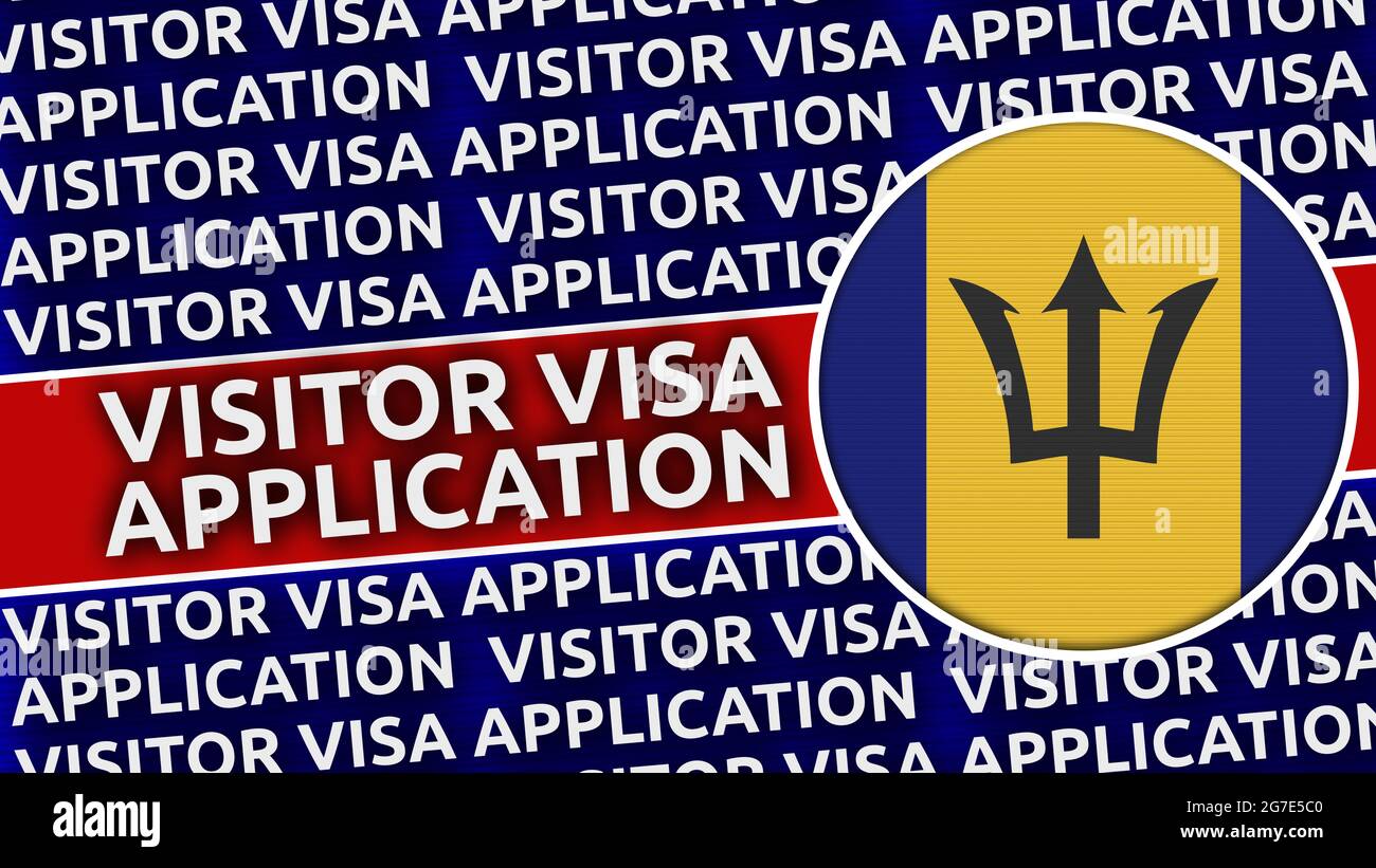 Barbados Circular Flag With Visitor Visa Application Titles 3D Illustration Stock Photo Alamy Barbados Circular Flag With Visitor Visa Application Titles 3D Illustration Stock Photo Alamy