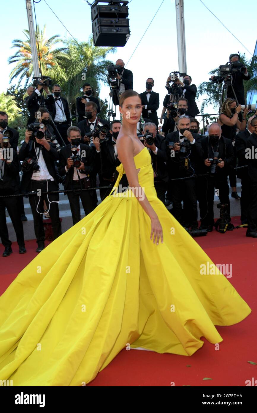 Cannes, France. 13th July, 2021. 74th Cannes Film Festival, Red Carpet