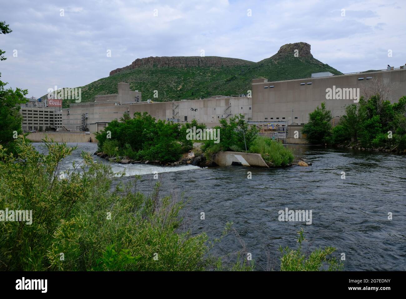 Coors Brewery in Golden Colorado Stock Photo Alamy