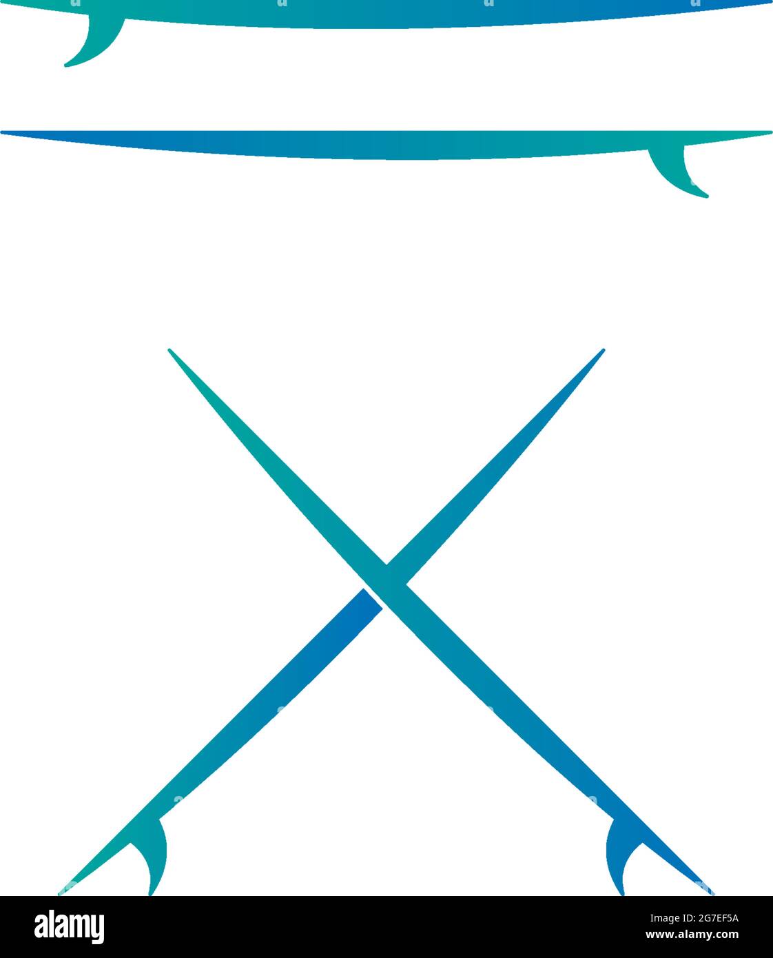 Surfing board icon logo design vector template illustration Stock ...