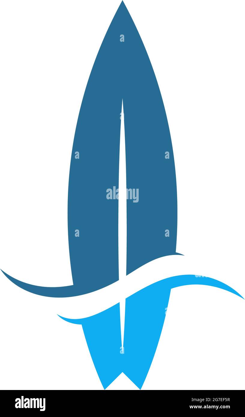 Surfing board icon logo design vector template illustration Stock ...