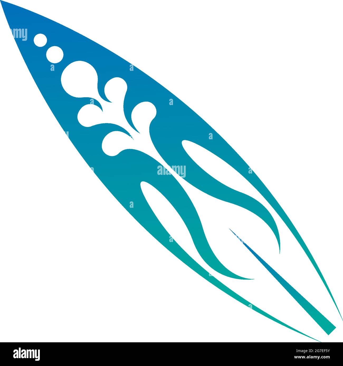 Surfing board icon logo design vector template illustration Stock Vector