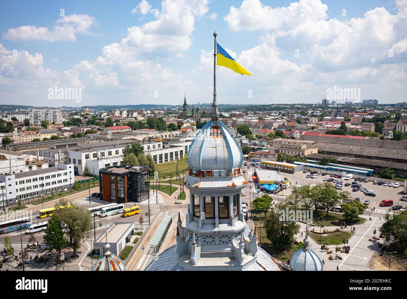 Lviv station train 2021 hi-res stock photography and images - Alamy